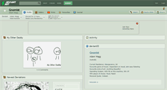 Desktop Screenshot of gnomist.deviantart.com