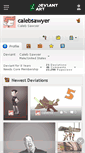 Mobile Screenshot of calebsawyer.deviantart.com