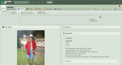 Desktop Screenshot of lennus.deviantart.com