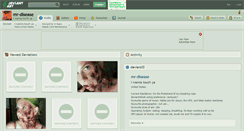 Desktop Screenshot of mr-disease.deviantart.com