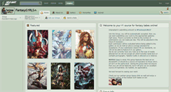 Desktop Screenshot of fantasyg1rls.deviantart.com