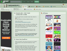 Tablet Screenshot of marysue4ever.deviantart.com