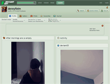 Tablet Screenshot of dennyfleim.deviantart.com