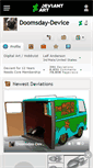 Mobile Screenshot of doomsday-device.deviantart.com