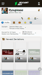Mobile Screenshot of ifyouplease.deviantart.com