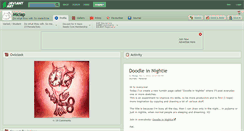 Desktop Screenshot of miciap.deviantart.com