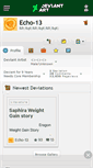 Mobile Screenshot of echo-13.deviantart.com
