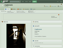 Tablet Screenshot of lingnemesis.deviantart.com