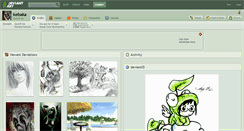 Desktop Screenshot of kebaka.deviantart.com