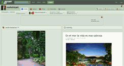 Desktop Screenshot of noohohicant.deviantart.com