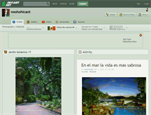 Tablet Screenshot of noohohicant.deviantart.com