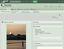Tablet Screenshot of flaurencin.deviantart.com