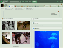 Tablet Screenshot of giul.deviantart.com