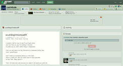 Desktop Screenshot of cool4dude.deviantart.com