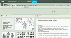 Desktop Screenshot of amtyk.deviantart.com