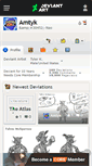 Mobile Screenshot of amtyk.deviantart.com