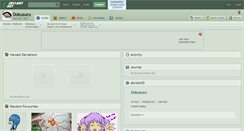 Desktop Screenshot of dokusuru.deviantart.com