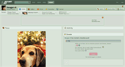 Desktop Screenshot of meagan-m.deviantart.com