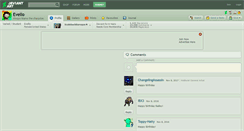Desktop Screenshot of evello.deviantart.com