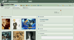 Desktop Screenshot of circadiantwilight.deviantart.com