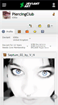 Mobile Screenshot of piercingclub.deviantart.com