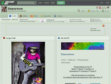 Tablet Screenshot of eleanoranne.deviantart.com