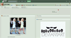 Desktop Screenshot of imstronger.deviantart.com