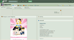 Desktop Screenshot of happycolors.deviantart.com