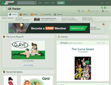 Tablet Screenshot of gr-tracker.deviantart.com