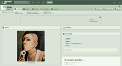 Desktop Screenshot of jitzin.deviantart.com