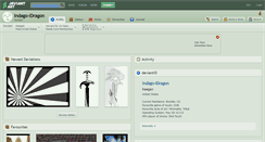 Desktop Screenshot of indago-idragon.deviantart.com