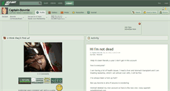 Desktop Screenshot of captain-bownie.deviantart.com