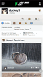 Mobile Screenshot of duckey5.deviantart.com