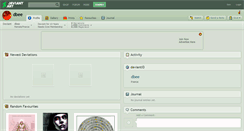 Desktop Screenshot of dbee.deviantart.com