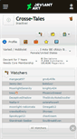 Mobile Screenshot of crosse-tales.deviantart.com