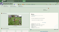 Desktop Screenshot of desquode-the-raven.deviantart.com