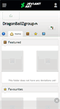 Mobile Screenshot of dragonballzgroup.deviantart.com