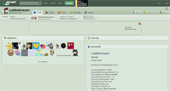 Desktop Screenshot of cuddledcrayons.deviantart.com