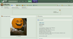 Desktop Screenshot of miko-loco.deviantart.com