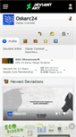 Mobile Screenshot of oskarc24.deviantart.com