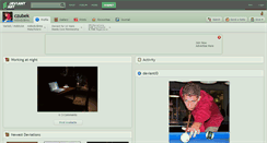 Desktop Screenshot of czubek.deviantart.com