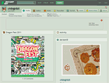 Tablet Screenshot of chibighibli.deviantart.com