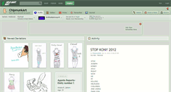 Desktop Screenshot of chipmunkart.deviantart.com