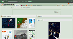 Desktop Screenshot of giggles-the-panda.deviantart.com