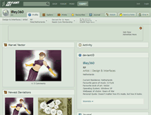 Tablet Screenshot of irey360.deviantart.com