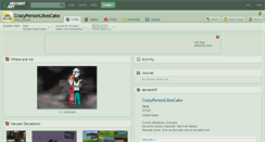 Desktop Screenshot of crazypersonlikescake.deviantart.com