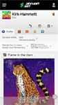 Mobile Screenshot of kirk-hammett.deviantart.com