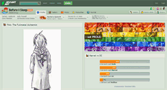 Desktop Screenshot of before-i-sleep.deviantart.com