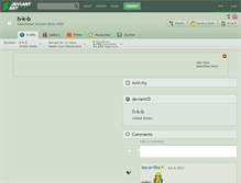 Tablet Screenshot of h-k-b.deviantart.com