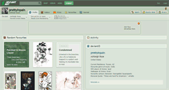 Desktop Screenshot of prettyinpain.deviantart.com
